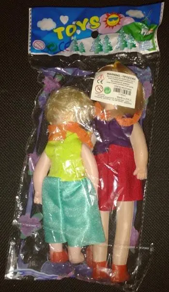 Foto do aviso oficial: TOYS Boneca de plástico — risco: Químico (A12/1271/17)
