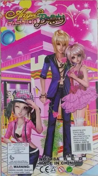 Foto do aviso oficial: Angel Fashion beauty Boneca de plástico — risco: Químico
