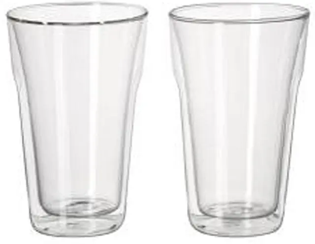 Foto do aviso oficial: Ikea Caneca de vidro «RUND» — risco: Cortes