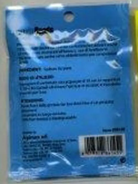 Foto aus der offiziellen Meldung: Photo BEADS Farbige Gelperlen „Perline Gel Clear“ — Risiko: Ersticken & Verletzungen