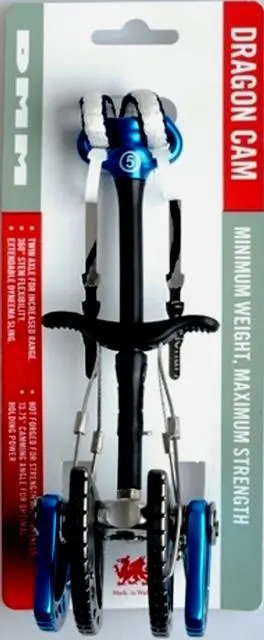Foto dell’avviso ufficiale: DMM Dispositivo di camming per arrampicata su roccia Dragon Cam — rischio: Lesioni