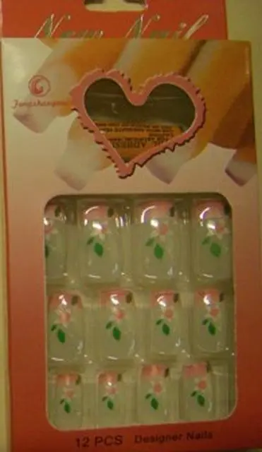 Foto dell’avviso ufficiale: Fengshangmei Unghie false con collaNail Art — Unghia nuova — rischio: Rischio chimico