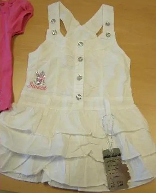 Photo from the official notice: Monostar clothing set — choking risk