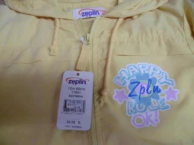 Photo from the official notice: Zeplin children’s jacket "happy rule" — strangulation risk