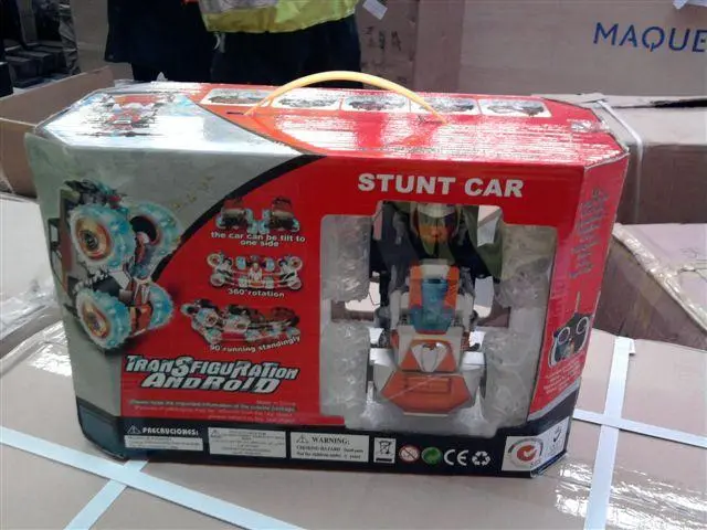 Foto dell’avviso ufficiale: Auto giocattolo "Stunt car" &amp; #13; &amp; #13; — rischio: Rischio chimico
