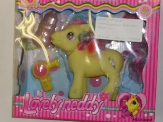 Photo from the official notice: First Grade Product - The Sweet Horse toy plastic pony "lovely neddy" — chemical risk