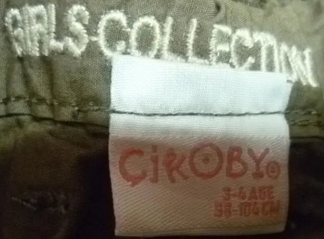 Foto do aviso oficial: Cikoby Calções para crianças — risco: Ferimentos