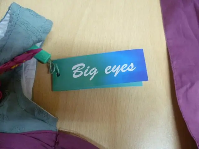 Photo de l’avis officiel: Big Eyes Robe d’enfant &amp; #13; &amp; #13; — risque: Blessures