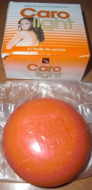 Foto aus der offiziellen Meldung: Carolight Hautaufhellungsprodukt "Aufhellende Schönheitsseife wi — Risiko: Chemikalie