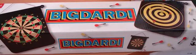 Foto do aviso oficial: Bigdardi Jogo magnético "Bigdardi doppio Bersaglio magnetico — risco: Ferimentos