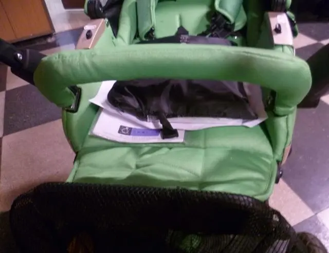 Photo from the official notice: Zooper pushchairs "everyday" and "elite" — strangulation risk