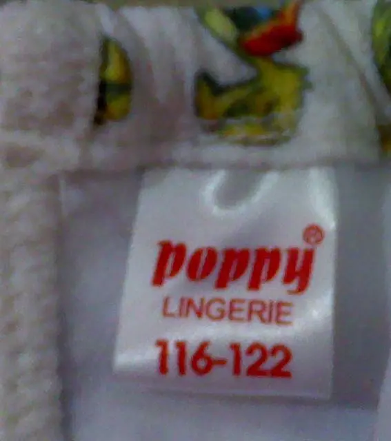 Photo de l’avis officiel: Poppy Bikini enfant «Cherie» — risque: Blessures & Etranglement