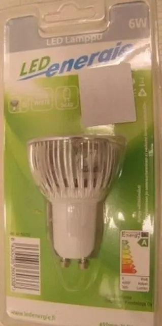 Foto do aviso oficial: LED Energie Lâmpada LED — risco: Choque elétrico (1034/11)