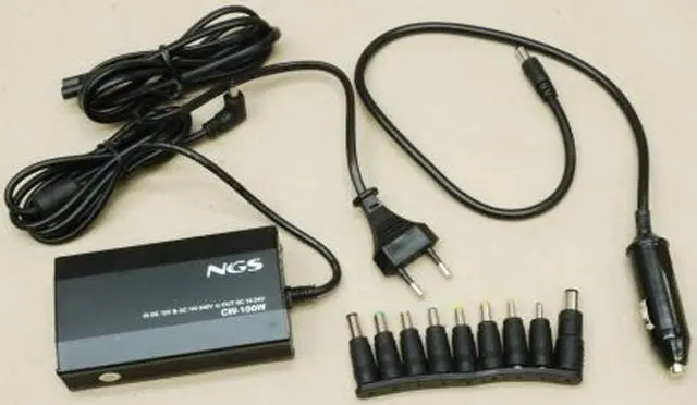 Photo de l’avis officiel: NGS Alimentation "Adaptateur d’alimentation pour Car &amp; Wal — risque: Choc électrique