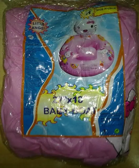 Foto do aviso oficial: Little Angel Anel de natação infantil <font color=«#ff0000»>(PRODUC — risco: Afogamento (1082/11)