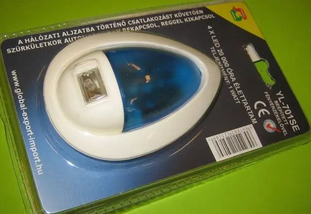 Foto do aviso oficial: Global Luz noturna «Mini Luz Noturna» — risco: Choque elétrico