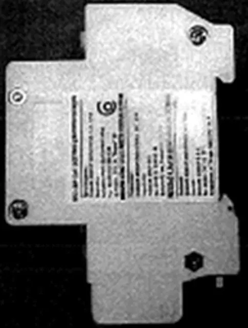Foto do aviso oficial: Elmark Disjuntor C41LE — risco: Choque elétrico