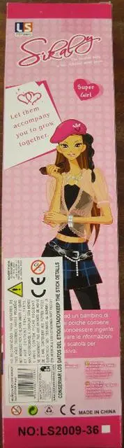 Foto do aviso oficial: Mistertoys Bonecas de plástico  1. Sikaly  2. Linda Barbie <fo — risco: Químico