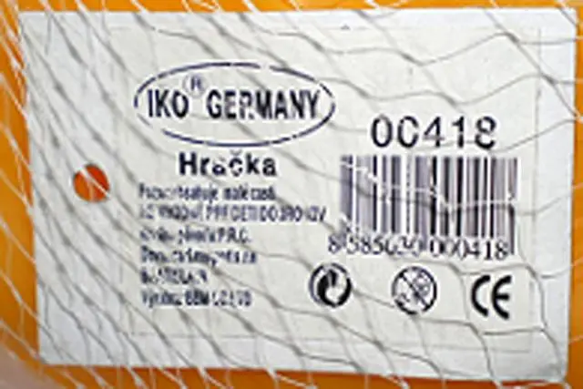 Foto uit de officiële melding: Iko Set van knijpbare speelgoed eenden „HRACKA” (speelgoed)  &amp; # #13; — risico: Chemische risico's