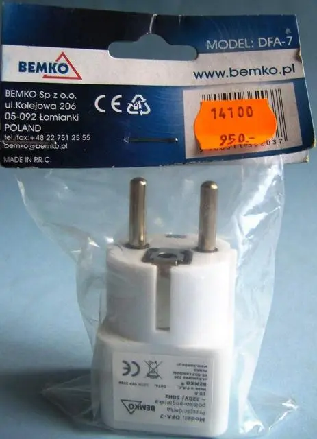 Foto do aviso oficial: Bemko Adaptador de plugue de viagem — risco: Choque elétrico