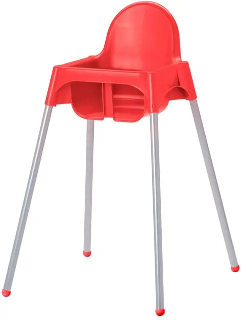 Foto uit de officiële melding: Ikea Kinderstoel „Antilop” — risico: Verwonding