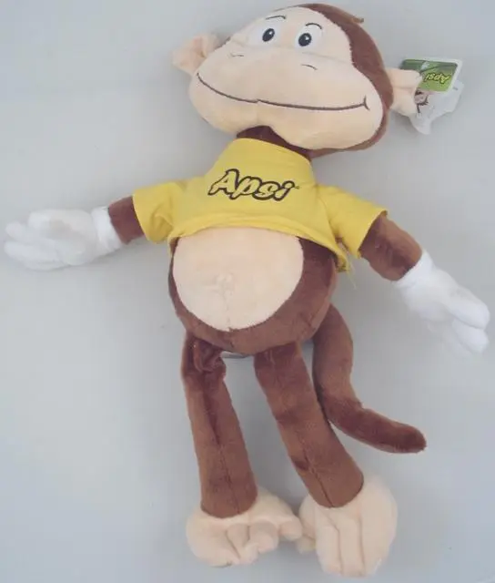 Photo from the official notice: Apsi stuffed toy monkey "plush monkey" — choking risk