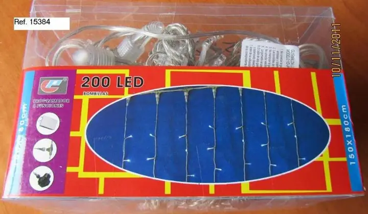 Foto do aviso oficial: Cansvila Cadeia de iluminação  1.        180 Micro  2. — risco: Choque elétrico