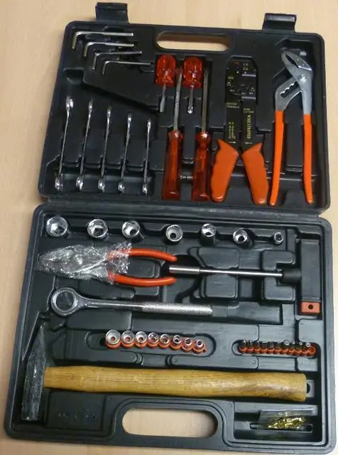 Foto del aviso oficial: Gadget Tools Kit de herramientas "Conductor Kit de herramientas Socket 1/4" &amp; 3/8" &amp; #13; &amp;#13; — riesgo: Lesiones