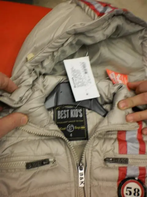 Photo from the official notice: Best Kid's children's jacket — injuries & strangulation risk