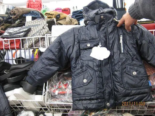 Photo from the official notice: Yi Li Fao boys' jacket — injuries & strangulation risk