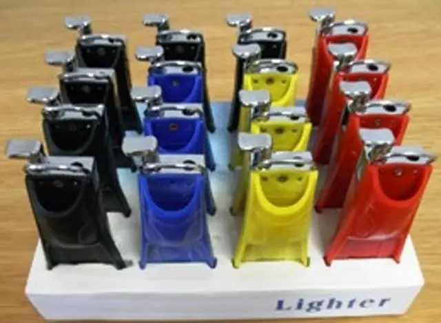 Photo from the official notice: Novelty lighters1.        Mailbox Lighter2. — burns & fire risk