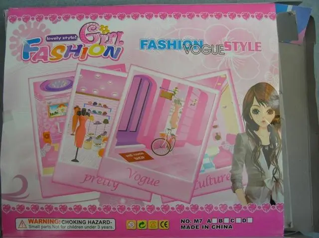 Foto do aviso oficial: Lovely Style! Boneca «Fashion Girl» — risco: Químico