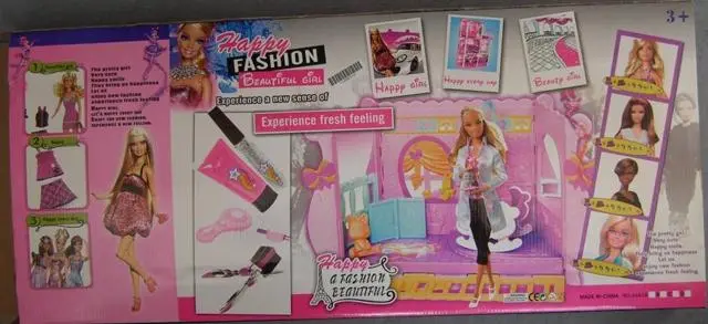 Foto dell’avviso ufficiale: Happy Fashion Bambole con accessori "Happy Fashion Beautiful Gi — rischio: Rischio chimico