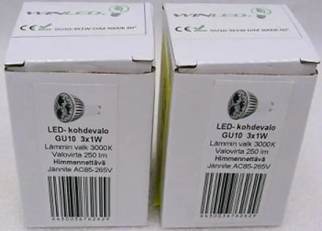 Foto do aviso oficial: Winled Lâmpada LED — risco: Choque elétrico (0652/12)