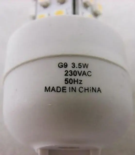 Foto do aviso oficial: Goobay Lâmpada LED «LED Energy Saver» — risco: Choque elétrico