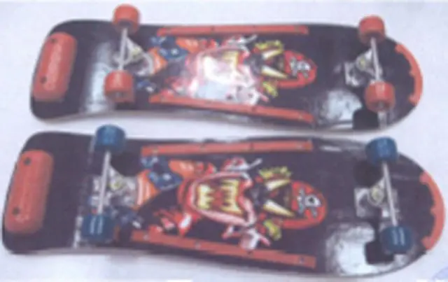 Photo de l’avis officiel: Doruel sport Skateboard &amp; #13;#13; — risque: Blessures (0691/12)