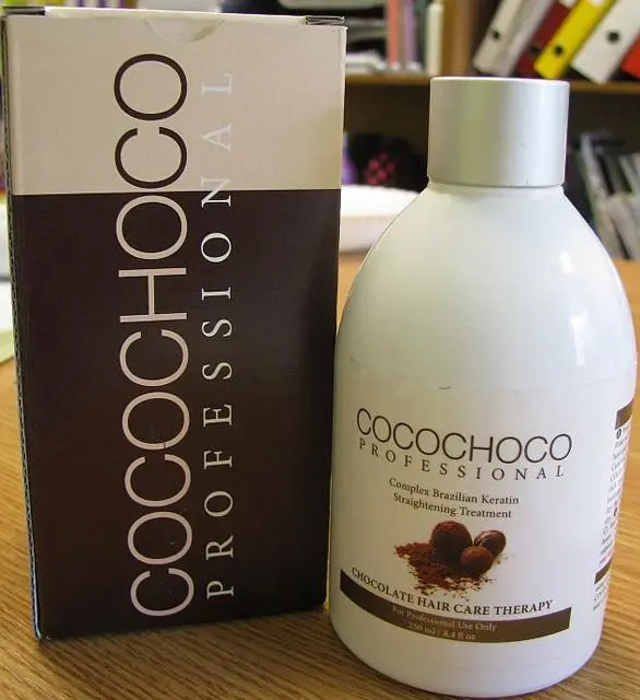 Photo de l’avis officiel: Cocochoco professional Produit de traitement capillaire "Complex Brazilian Keratin — risque: Risque chimique