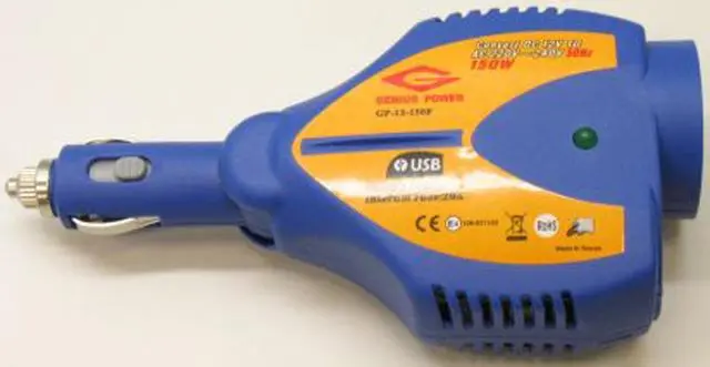 Photo de l’avis officiel: Genius Power Onduleur de puissance «Mobile Power Inverter» &amp; #13; — risque: Choc électrique