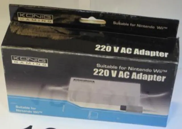 Foto uit de officiële melding: KÖNIG GAMING Netadapter „220 V AC Adapter” &amp; # #13; — risico: Elektrische schok