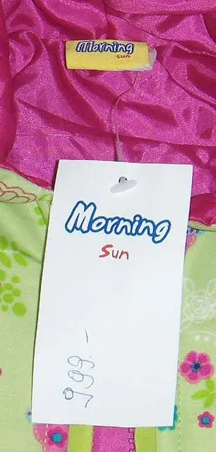 Photo from the official notice: Morning Sun children’s coat — strangulation risk
