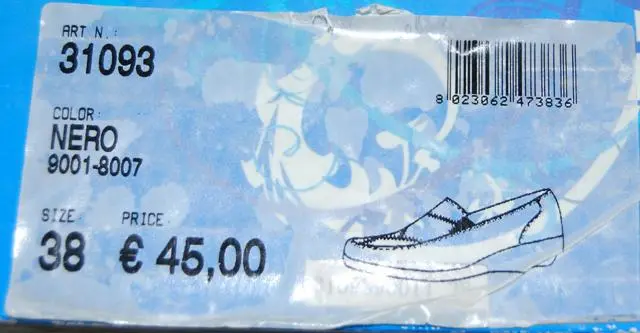 Photo de l’avis officiel: FLY FLOT Dream – My Comfort Shoes Chaussures pour dames et #13; &amp; #13; — risque: Risque chimique