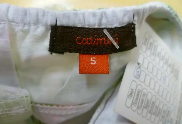 Foto do aviso oficial: CATIMINI Vestido da menina — risco: Estrangulamento