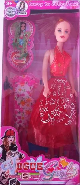 Photo from the official notice: Beautiful Girls Vogue Style Girls plastic doll with accessories — chemical risk