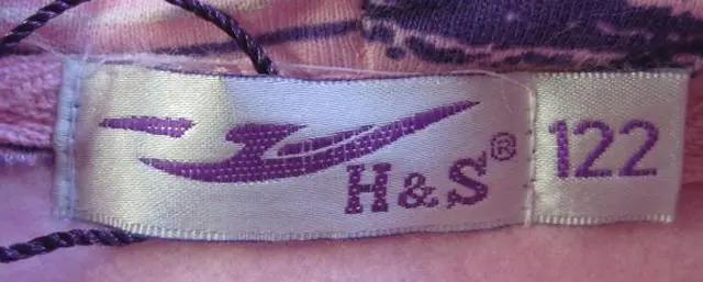 Foto do aviso oficial: H&amp;S Roupa da menina — risco: Ferimentos & Estrangulamento
