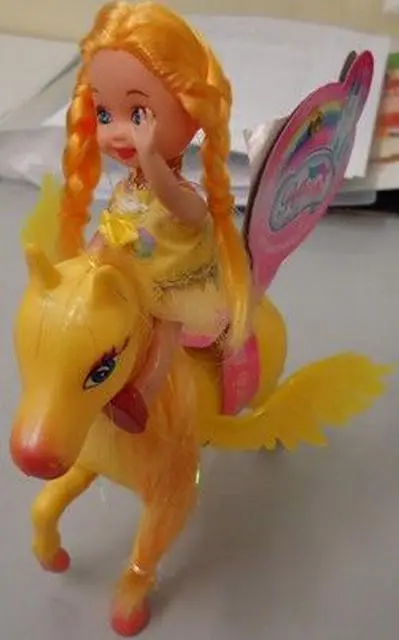Foto do aviso oficial: Wiky Boneca de plástico com cavalo alado — risco: Químico