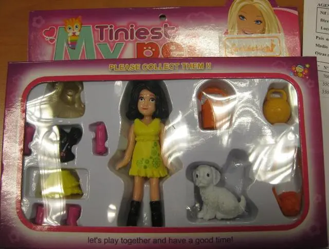 Photo de l’avis officiel: Fantastiko Tiniest-My Pet Poupée avec accessoires &amp; #13; — risque: Risque chimique