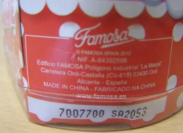 Photo from the official notice: Famosa I LOVE MINNIE <font color="#ff0000">(THE PRODUT MAY BE COUNTERFEIT)</font> plastic doll — chemical risk