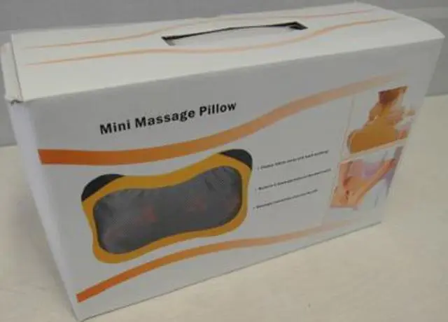 Foto do aviso oficial: Mini Massage Pillow Almofada de massagem — risco: Choque elétrico