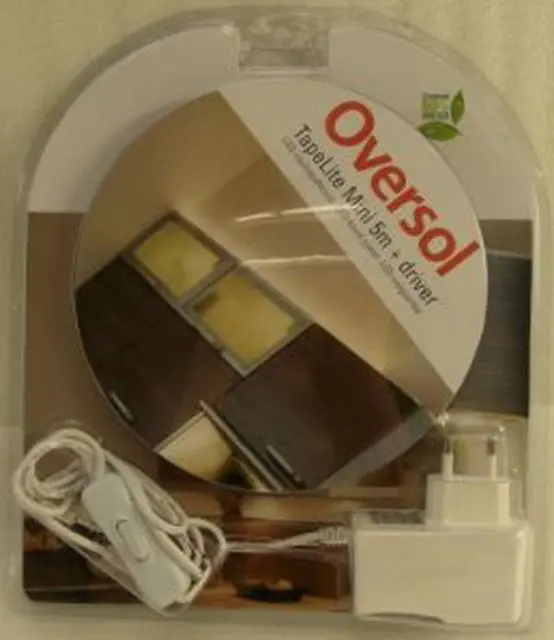 Foto do aviso oficial: Oversol TapeLite Mini Fita LED — risco: Choque elétrico