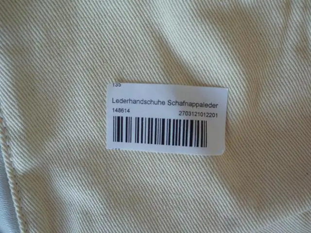 Foto do aviso oficial: Luvas — risco: Químico (A12/1255/12)